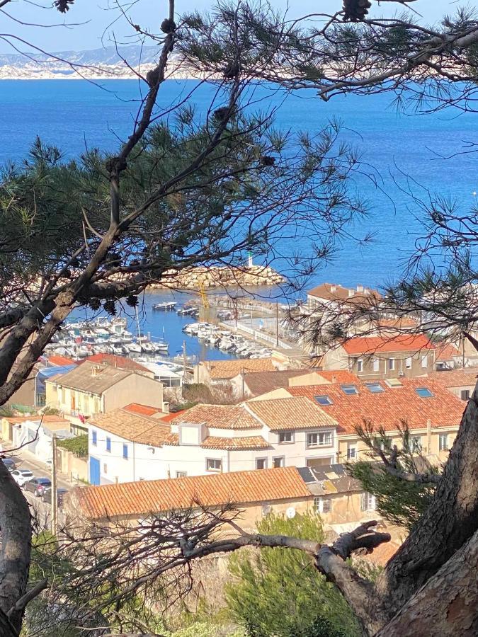 Authentique T3 Calme Entre Mer Et Calanques Marseille Exterior photo